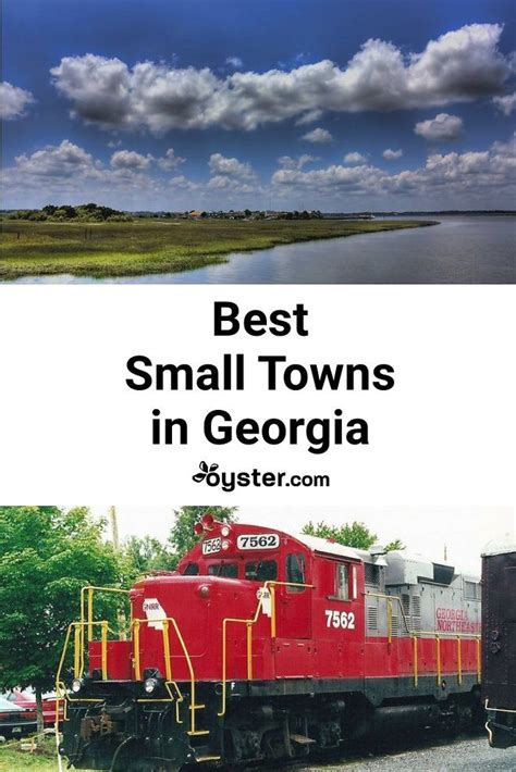 Best Small Towns In Georgia Small Towns Towns Places
