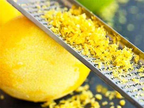 Here's how to zest a lemon: Lemon zest Nutrition Facts - Eat This Much
