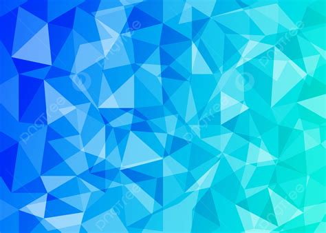 crystal shape polygon abstract blue geometric triangle background desgine abstract background