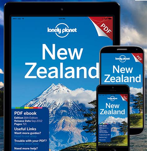 Get A Free Lonely Planet New Zealand Guidebook From Air New Zealand