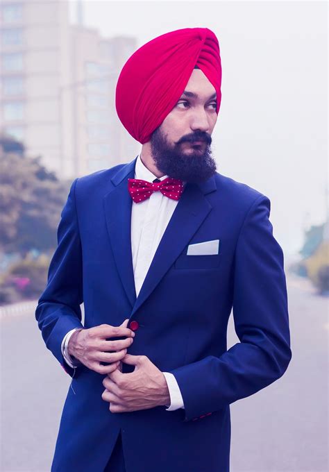 Mensfashion Menswear Street Style Mens Urban Sardar Turban Sikh Singh