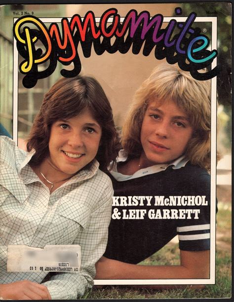 Dynamite Issue 058 Kristy Mcnichol And Leif Garrett Jason Liebig Flickr