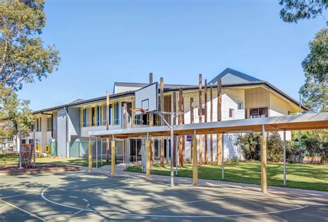 Ptw Architects Colourful Penrith Public School Completed Architectureau