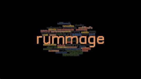 Rummage Synonyms And Related Words What Is Another Word For Rummage