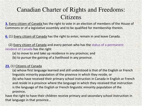 ppt canadian charter of rights and freedoms everyone powerpoint presentation id 3091462