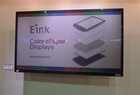E Ink Has A 40 Screen In The Works The Digital Reader