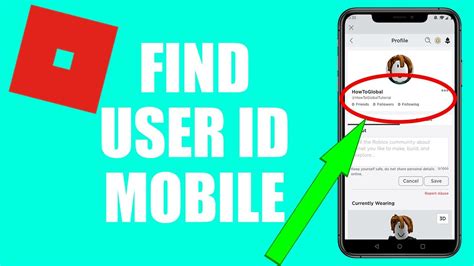 How To Get Your Roblox User Id On Mobile 2022 Youtube