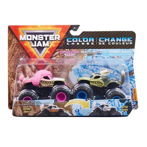 Monster Jam Monster Mutt Poodle Vs Monster Mutt Husky 164 Diecast