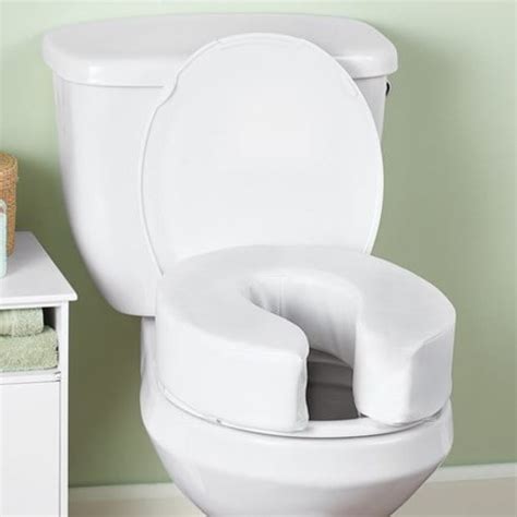 Portable Toilet Seat Riser Elevated Raised Cushion 4