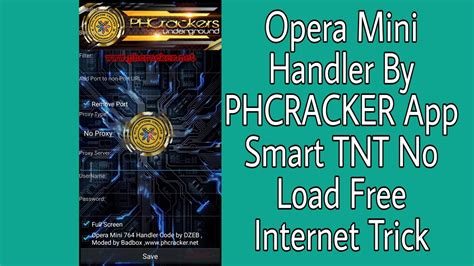 You can add frontquery, backquery, filters etc. Smart TNT SUN No Load Opera Mini Handler Free Internet Tutorial
