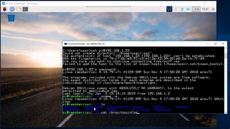 Remote Login Raspberry Pi Using Windows Build In Ssh Client Youtube