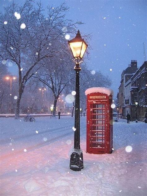 Oxford England Winter Scenes Winter Scenery Snowy Night