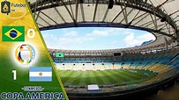 Argentina 1 x 0 Brasil, placar que deu título de campeã da America à ...