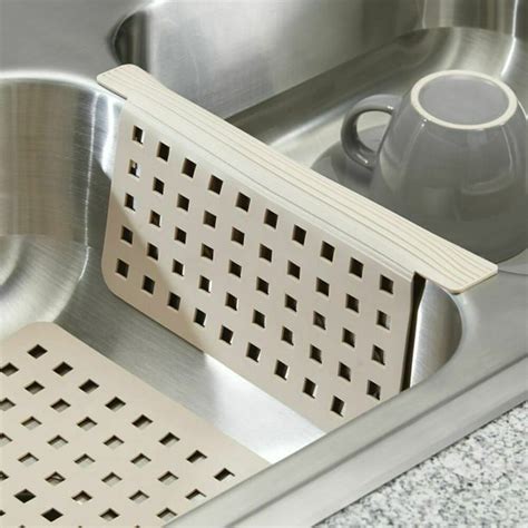 Mdesign Kitchen In Sink Protector Set 1 Sink Saddle 1 Sink Mat