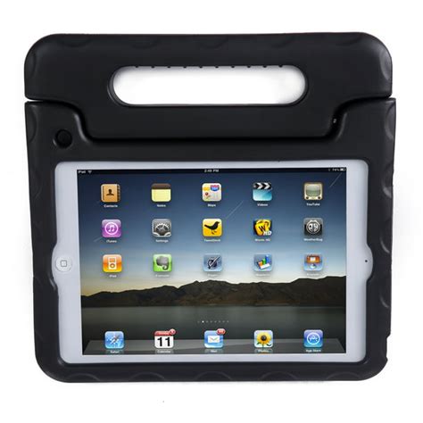 Hde Ipad Mini Kids Case Shockproof Handle Stand Cover For Apple Ipad