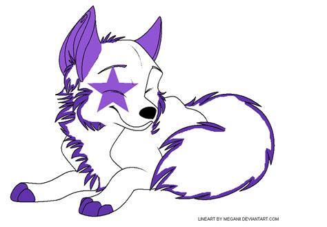 Purple Wolf Name Your Price By Raven The Kitteh On Deviantart