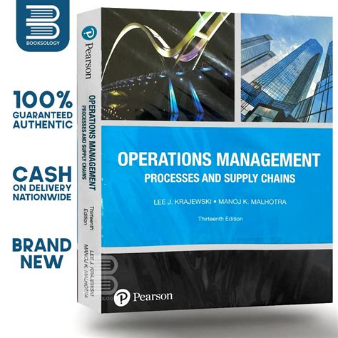 Operations Management Process And Supply Chains 13th Edition