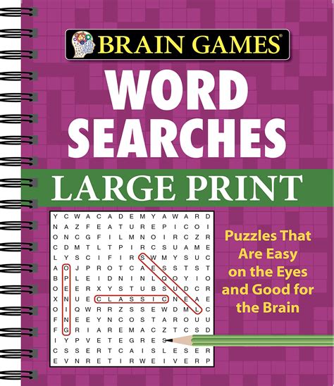 Large Print Word Search Books Spiral Bound Aarp Large Print Word