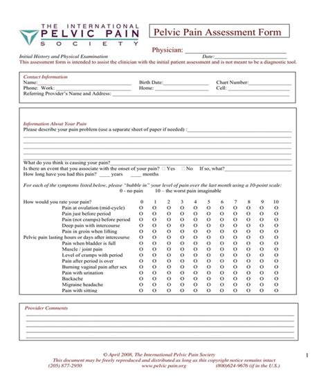 Free 11 Physical Therapy Assessment Forms In Pdf