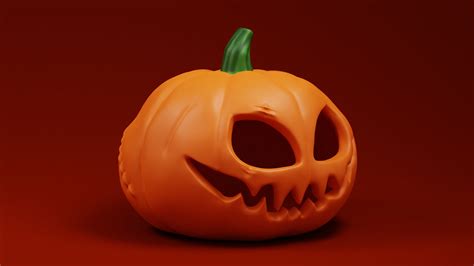 Stl File Halloween Pumpkin 3d Print Model・3d Print Design To Download・cults