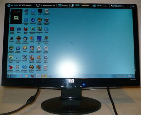 Hp Monitor 508 Cm20incha Widescreen Model Hp S2031advi Vga