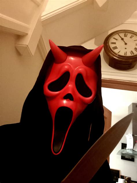 Devil Ghostface Cosplay Sorta Got A New Ghostface Mask And Wanted To