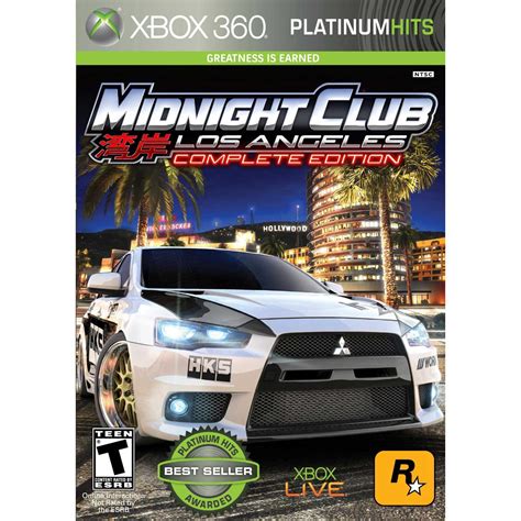 Midnight Club Los Angeles Complete Edition Xbox 360 Game