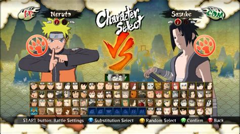 Naruto Shippuden Ultimate Ninja Storm 3 All Characters Adultlasopa