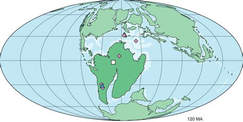 7 Paleogeographic Reconstruction Of The Early Cretaceous Aptian