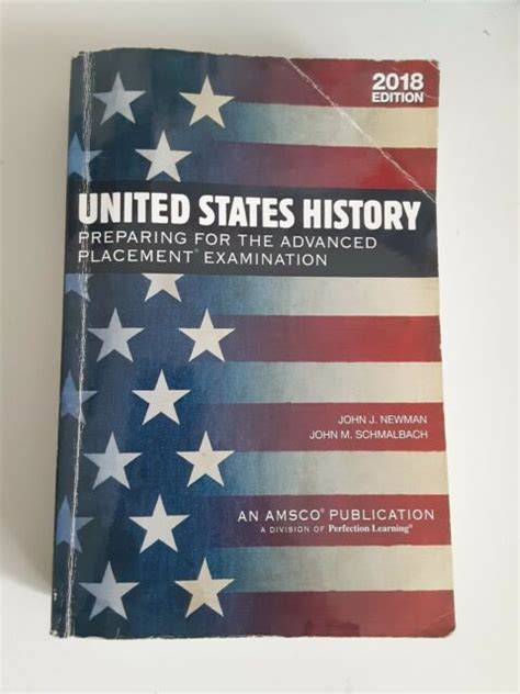Ap United States History Amsco Book 2018 Edition Ebay
