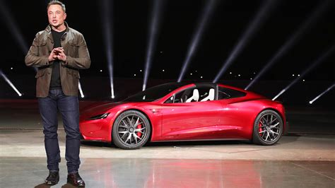 elon musk 620 mile tesla roadster will be part rocket and can fly a little