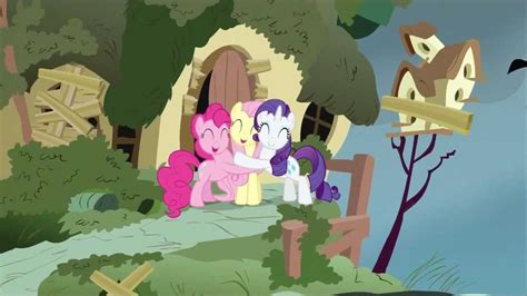 Fluttershy Pinkie Pie And Rarity Friends Friends Youtube