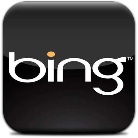 Black Bing Icon Png 4847 Free Icons And Png Backgrounds