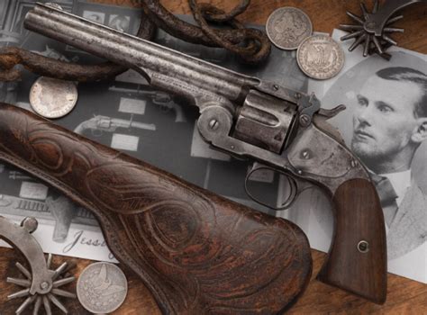 Wheelgun Wednesday Sandw Schofield Revolver Attributed To Jesse James