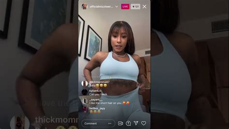 Mizz Twerksum Instagram Live Doing A Beautiful Photo Shoot And Talk About Ex Youtube