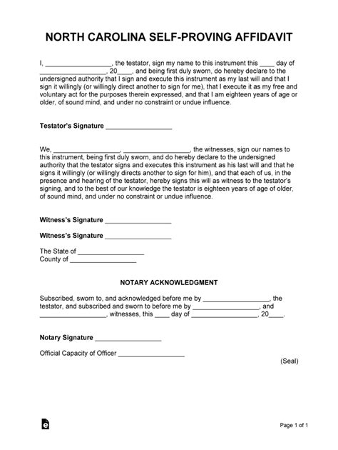 Self Proving Affidavit Example Fill Out Sign Online Dochub