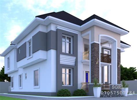 Classic Nigeria Duplex Architect Design House Building House Plans