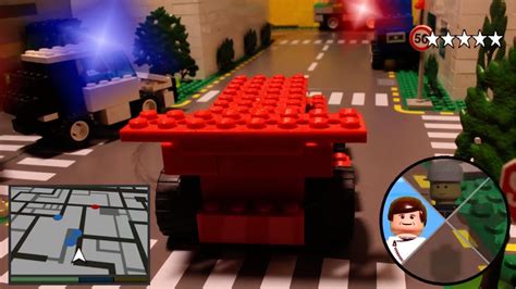 Lego Stop Motion Grand Theft Auto Lego City Hd 1080p Youtube