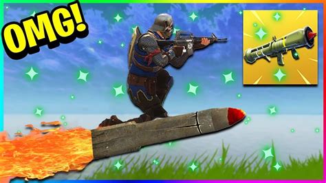 New Guided Missile Rocket Ride Fortnite Mythbusters Episode 1