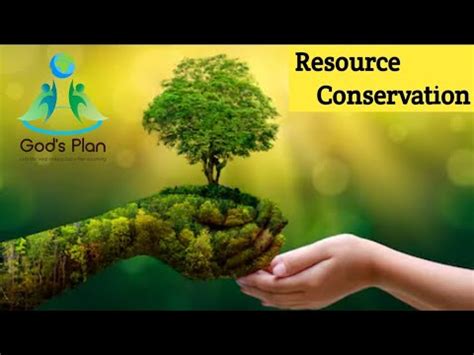 Conservation Of Resources Sustainable Development Resource