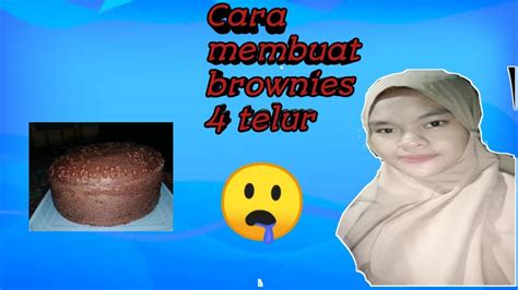 Pun paduan pisang dan cokelat selalu cocok dan tidak pernah salah rasanya. Base cake kue ulang tahun/brownies kukus 4 telur - YouTube