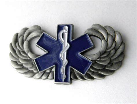 Emergency Medical Air Technician Emt Wings Airborne Medic Lapel Pin 15