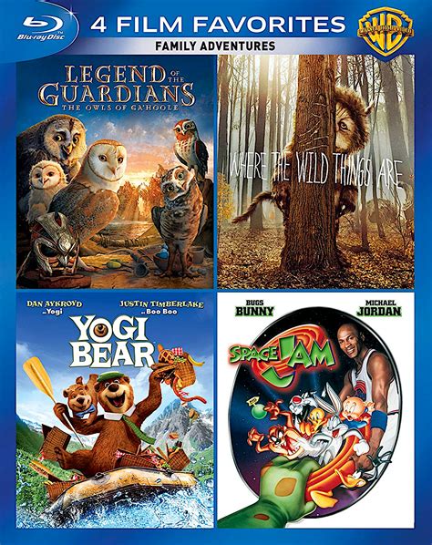 Blu Ray And Dvd Covers Warner Brothers 4 Film Collection Blu Rays