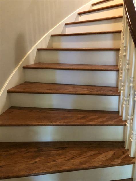 Durable and strong the use and wear on a set of steps inside a bustling home filled with chatter, laughter, and comings and goings can be, well, abundant. Can anyone tell if these are engineered or solid wood treads?