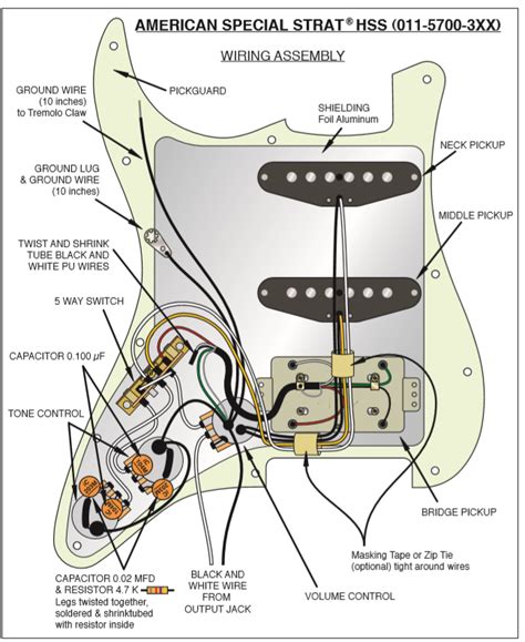 Fender Stratocaster Texas Special Wiring Diagram Wiring View And