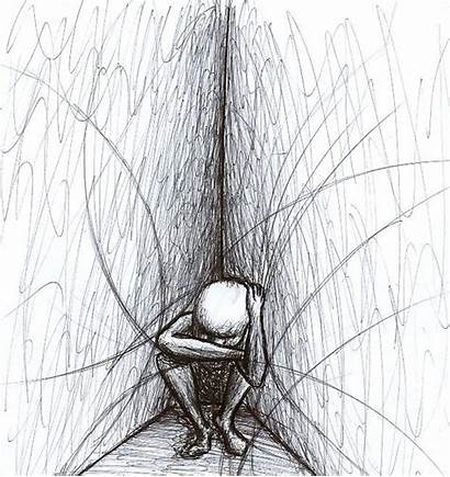 Depression Sad Easy Drawing