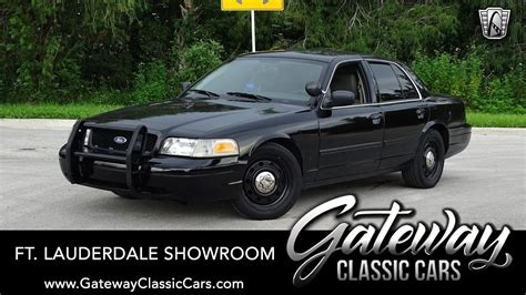 2011 Ford Crown Victoria Police Car For Sale Gateway Classic Cars Fort