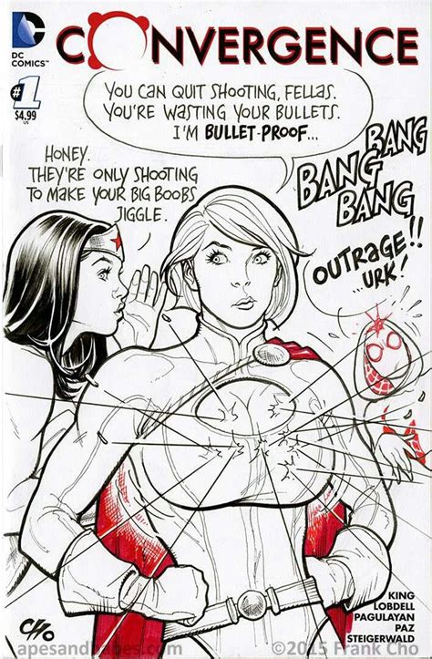 Power Girl Art By Frank Cho R Powergirl