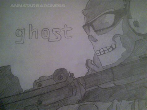 Ghost Modern Warfare 2 By Ladyannatar On Deviantart