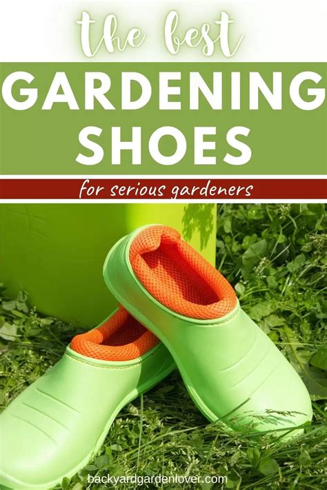 Best Gardening Shoes And Boots For Serious Gardeners Gardening Shoes